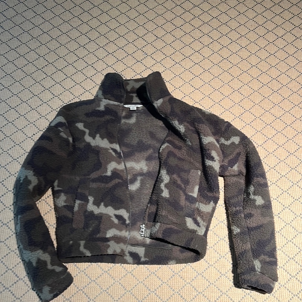 Fleece AE zip up jacket XXS